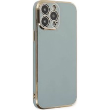 Iphone 14 Kılıf Volet Silikon - Yeşil