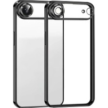 Iphone 17 Air Lensli Silikon - Siyah