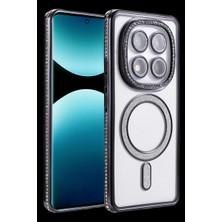 Bilfold Xiaomi Redmi Note 15 4g Joke Simli Magneticsafe Kılıf - Siyah
