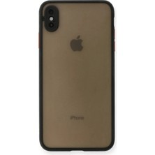 Bilfold Apple Iphone Xs Max Kılıf Montreal Silikon Kapak - Siyah