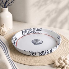 Sarkap Home 26 cm Deniz Kabuğu Meyve Tabağı
