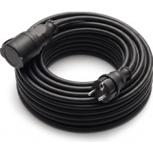 Geseus Elektrikli Araçlar ve Yüksek Güç Çeken Cihazlar İçin 3X2,5mm TTR Bakır Premium 15Mt Uzatma Kablosu IP44 Onaylı-