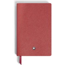 Montblanc Sartorial Deri Kırmızı Küçük Boy Defter 134726