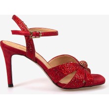 Hawen Angels  Taşlı Kadın Gece & Abiye Ayakkabı 380-71