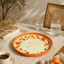 Sarkap Home 26 cm Turuncu Bon Appetit Meyve Tabağı