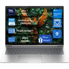 Hp Probook 4 G1I Aı Intel® Core Ultra 7 255U 16GB Ddr5 1tb SSD 16" Wuxga (1920 x 1200) IPS 300 Nits WIN11HOME Taşınabilir Bilgisayar HCT9M3ETEX07