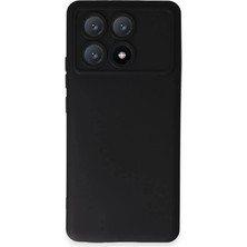 Bilfold Xiaomi Poco X6 Pro Kılıf Nano Içi Kadife Silikon - Siyah