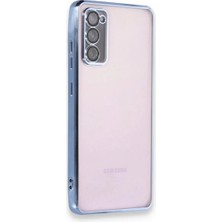 Bilfold Samsung Galaxy S20 Fe Kılıf Razer Lensli Silikon - Açık Mavi