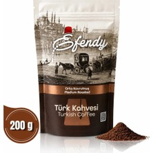 Shazel Efendy Türk Kahvesi Orta Kavrulmuş 200GR | Geleneksel Orta Kavrum