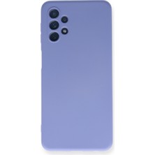 Bezos Galaxy A52 Kılıf Nano Içi Kadife Silikon - Lila