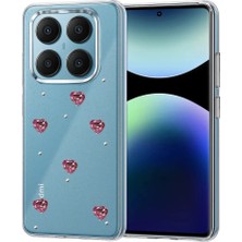 Bilfold Xiaomi Redmi Note 14 Pro 4g Fiyonk Desenli Kapak - Desen 3