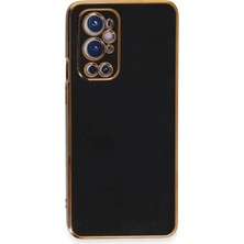 Bilfold One Plus 9 Pro Kılıf Volet Silikon - Siyah