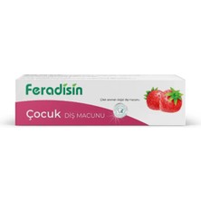Doğal Şifa Market Feradisin Çilek Özlü Doğal Çocuk Diş Macunu