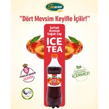 Tatarası Şeftali Aromalı Soğuk Çay 1 Lt. | Helal Belgeli Ice Tea | %100 Şeker Pancarından