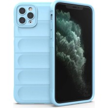 Bilfold Apple Iphone 11 Pro Kılıf Optimum Silikon - Sky Blue