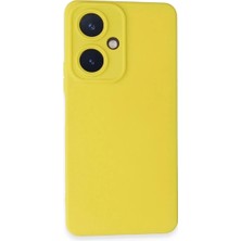 Bilfold Vivo Y27 Kılıf Nano Içi Kadife Silikon - Sarı