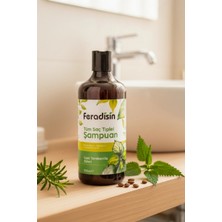 Feradisin Tüm Saç Tipleri Için Şampuan 500 Ml. Gimdes Helal Sertifikalı