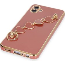 Bezos Galaxy A04 Kılıf Esila Silikon - Kırmızı