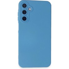 Bilfold Samsung Galaxy A15 4g Kılıf Nano Içi Kadife Silikon - Mavi