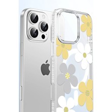 Bilfold Joko Apple Iphone 16 Floral Magsafe Kapak - Sarı