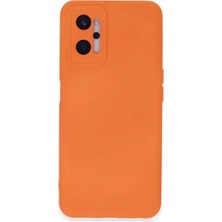 Bilfold Realme 9i 4g Kılıf Nano Içi Kadife Silikon - Turuncu