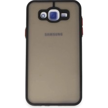 Bilfold Samsung Galaxy J7 Kılıf Montreal Silikon Kapak - Siyah