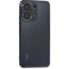 Bilfold Xiaomi Redmi 13C Kılıf Razer Lensli Silikon - Mor