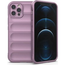 Bilfold Apple Iphone 12 Pro Kılıf Optimum Silikon - Mor