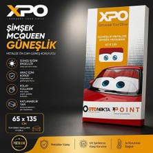 İlk El Grup Güneşlik Lüx Metalize Şimşek Mcqueen 65*135