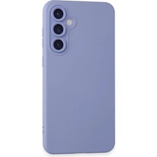 Bilfold Samsung Galaxy S24 Kılıf Nano Içi Kadife Silikon - Lila