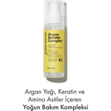 Greenlabel Argan Yağı, Keratin Ve Panthenol (B5 VİTAMİNİ) Içeren Yoğun Bakım Kompleksi 100 ml