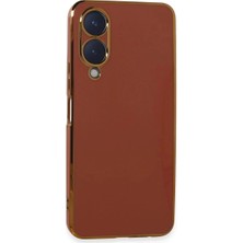 Bilfold Vivo Y17S Kılıf Volet Silikon - Kırmızı