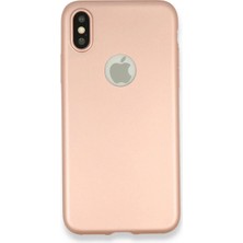 Bilfold Apple Iphone x Kılıf First Silikon - Rose Gold