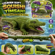 LRS Store Timsah Squishy Oyuncak  Sukuşi Yumuşak Soft / Squishy Oyuncak / Yüksek Kalite Uzayabilen Figür 19 cm