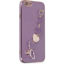 Bilfold Apple Iphone 6 Kılıf Esila Silikon - Mor