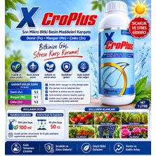 x Croplus Sıcaklık ve Stres Giderici– Demir, Mangan ve Çinko Içerikli Sıvı Gübre 1 Litre