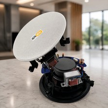 Hepa Merz HVX-160 Pro üst Seviye Alçıpan Tavan Hoparlörü 16 cm 160 Watt 100V Trafolu (Adet)