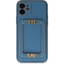 Bilfold Apple Iphone 12 Kılıf Coco Elit Kapak - Mavi