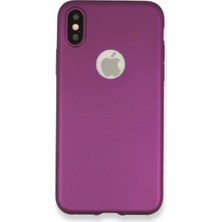 Bilfold Apple Iphone x Kılıf First Silikon - Mürdüm