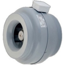 Fansan Tkf 315 Radyal Fan 170W Güç 1900 Hava Debisi Yuvarlak Kanal Tipi Aspiratörler Yüksek Emiş Gücü