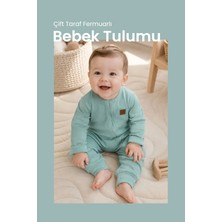 Çift Taraf Fermuarlı Bebek Tulumu Tulum