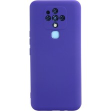 Renas Store Camon 16 Kılıf Nano Içi Kadife Silikon - Mor