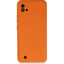 Renas Store C11 2021 Kılıf Nano Içi Kadife Silikon - Turuncu