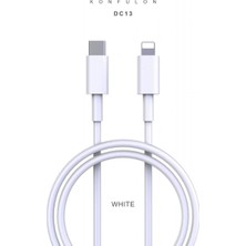Uravas Store DC13 1m 20W Type-C To Lightning Kablo Iphone Uyumlu