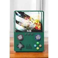 Uravas Store Mey Ithalat® Çocuklara Özel 666 Oyunlu X6 Atari Video Izleme ve Müzik Dinleme