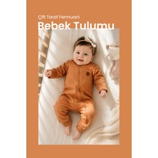 Çift Taraf Fermuarlı Bebek Tulumu Tulum