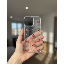 Tekno Tarz 58 KİRAZ DESENLİ İPHONE 13 14 15 16 UYUMLU KILIFLAR