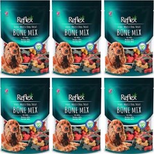 Reflex Yarı Yumuşak Kemik Mix Köpek Ödül Maması 150 gr 6'lı Set