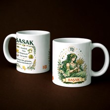 HanBazari Burç Temalı Özel Tasarım Baskılı Kupa Bardak