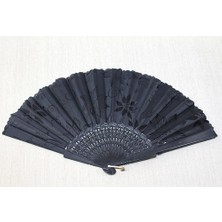 Uravas Store Mey Ithalat® Plastik Siyah Yelpaze
